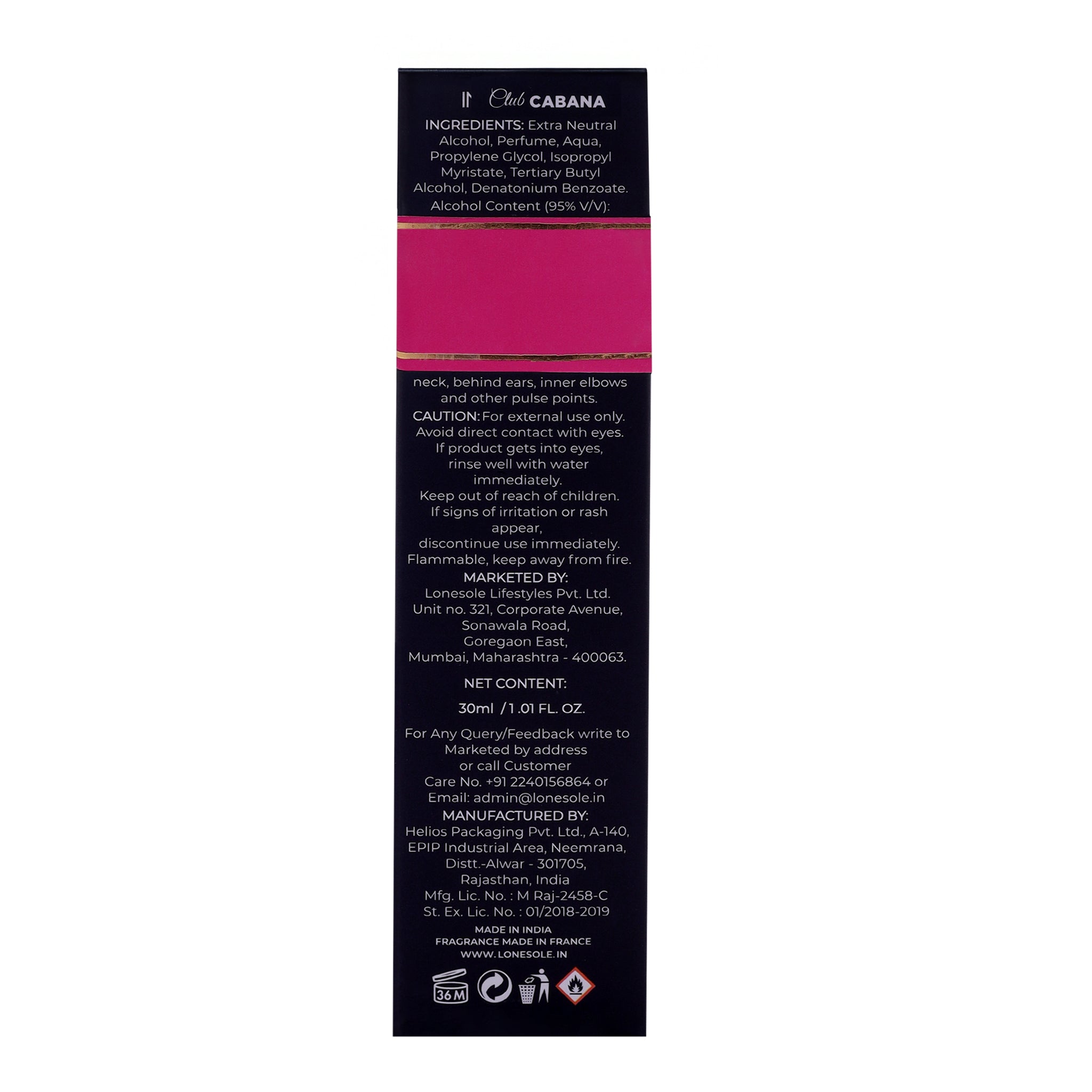 His and Her Collection - Club Cubana Her - Perfumes of 30ml