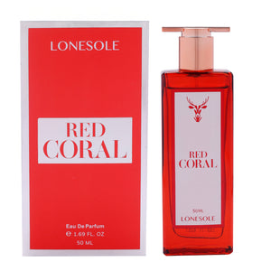 Red coral - citrus, floral, warm and woody notes