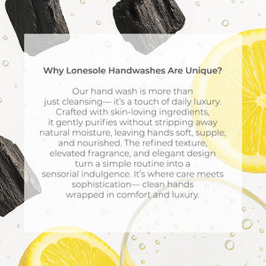 Thunder moon - charcoal and lemon