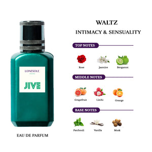 LONESOLE PERFUME GIFT SETS FOR JIVE & WALTZ OF EACH 30 ML