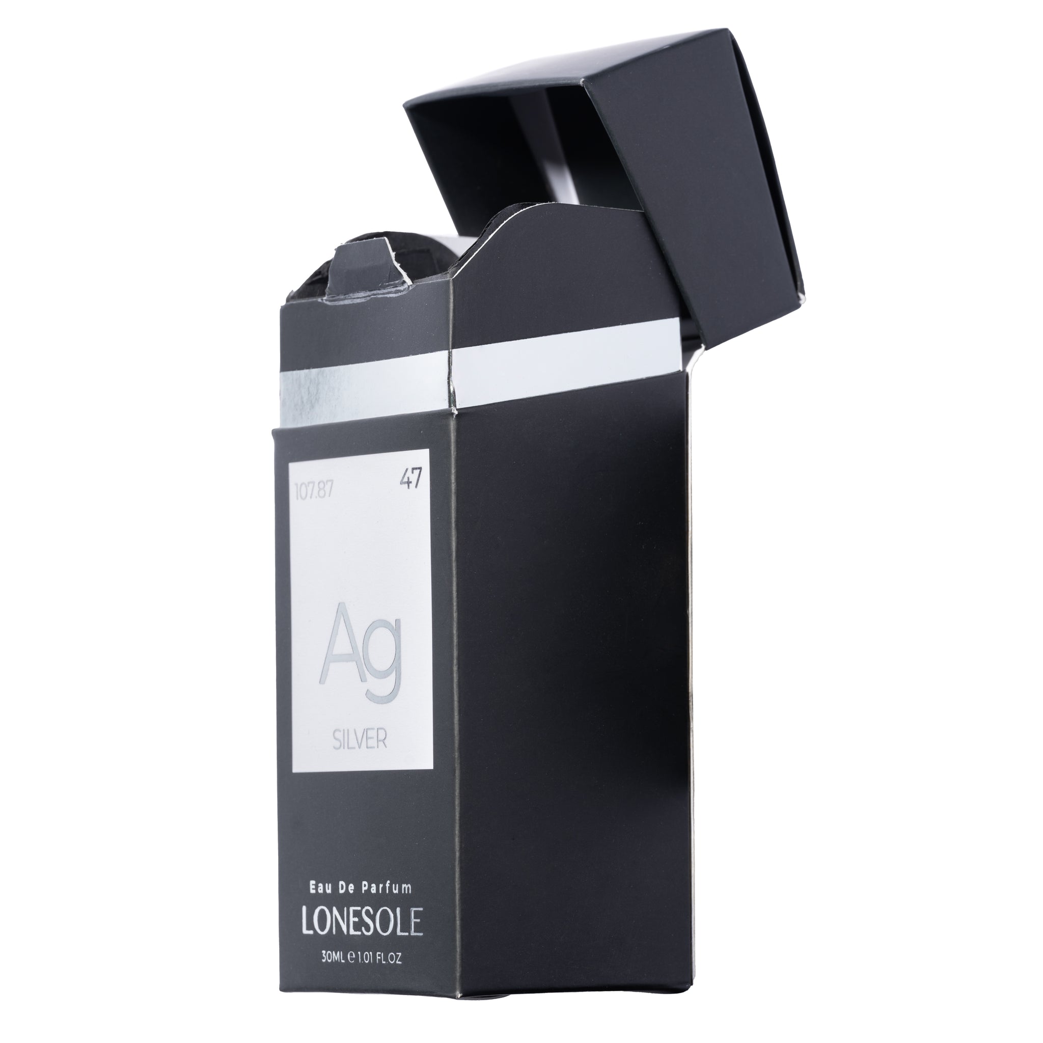 Ag Silver by Lonesole Eau De Parfum Squatic, Citrus, Lavender, Cedar and Musk step up your style game of 30ml