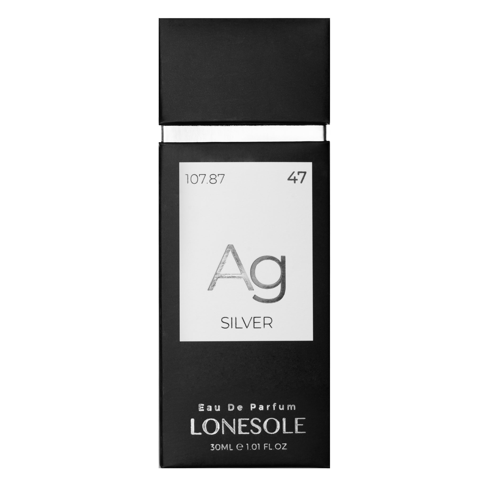 Ag Silver by Lonesole Eau De Parfum Squatic, Citrus, Lavender, Cedar and Musk step up your style game of 30ml