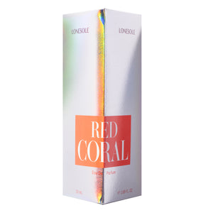 Red Coral by Lonesole Eau De Parfum Citrus, Floral, Warm and Woody notes Evoke a hypnotic allure of 50ml