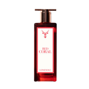 Red Coral by Lonesole Eau De Parfum Citrus, Floral, Warm and Woody notes Evoke a hypnotic allure of 50ml